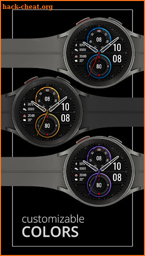 DADAM64 Hybrid Watch Face screenshot