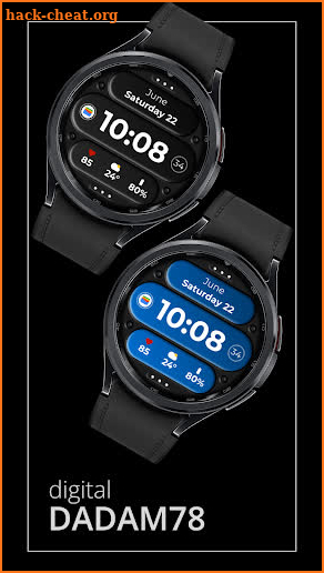 DADAM78 Digital Watch Face screenshot