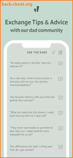 Dadditude, The Happy Dad App screenshot