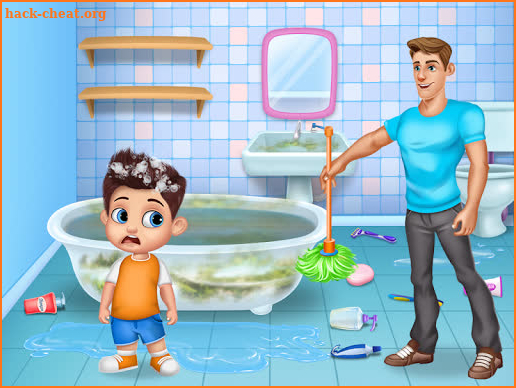 Daddy’s Helper Fun - Messy Room Cleanup screenshot