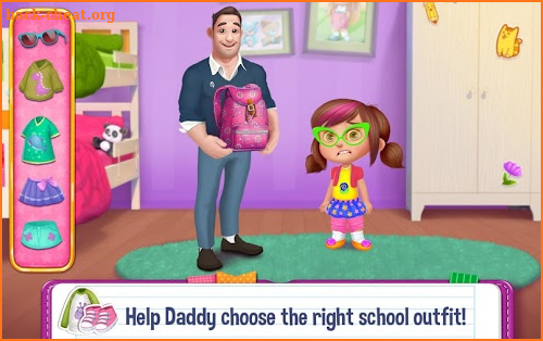 Daddy's Messy Day - Help Daddy While Mommy's away screenshot