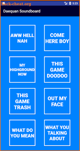 Daequan Soundboard screenshot