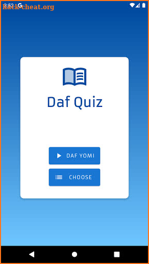 Daf Quiz screenshot