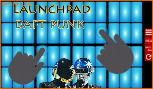 Daft Punk Launchpad screenshot