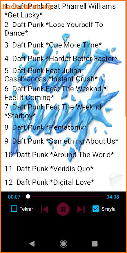 Daft Punk The Best Songs Offline screenshot