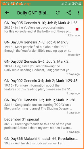 Daily Bible Devotionals - Free App screenshot