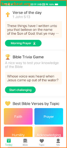 Daily Bible - Holy Bible KJV screenshot