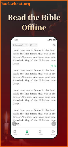 Daily Bible-King James Version screenshot