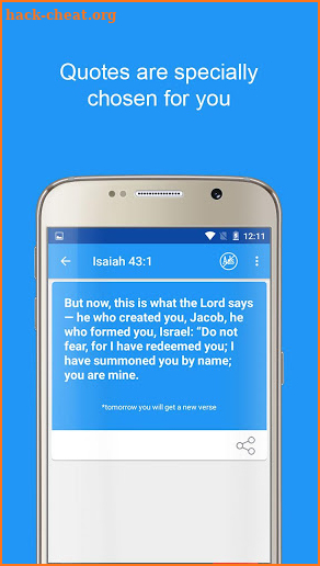 Daily Bible Verses & Jesus pictures for Strength screenshot