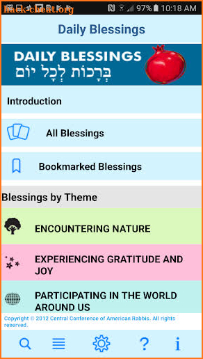 Daily Blessings screenshot