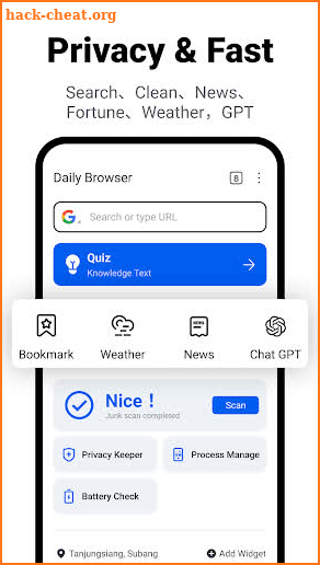 Daily Browser screenshot