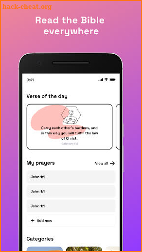 Daily Church: Read KJV Bible and Pray Together screenshot