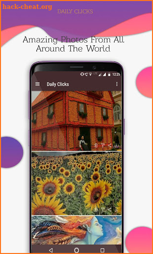 Daily clicks - beautiful photos around the world screenshot
