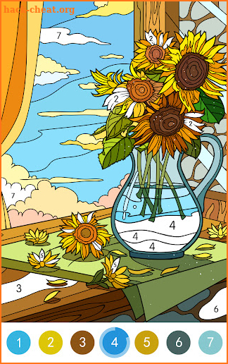 Daily Coloring - Paint by Number screenshot