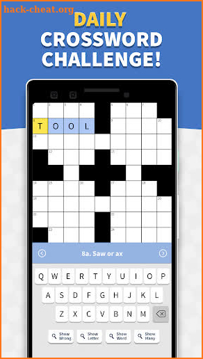 Daily Crossword Challenge screenshot
