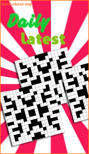 Daily Crossword puzzle screenshot