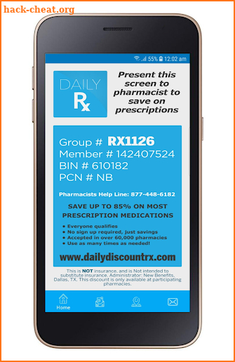 Daily Discount Rx App screenshot