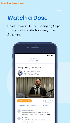 Daily Dose by TorahAnytime screenshot