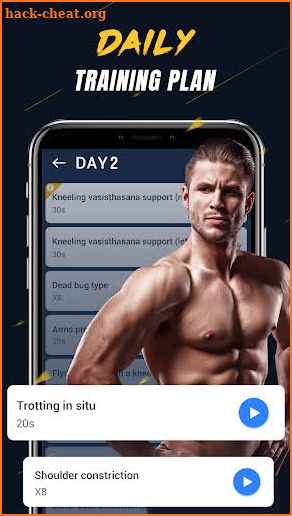 Daily Exercise: Fitness, Workout at home screenshot