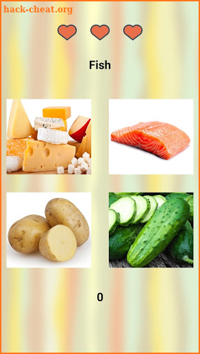 Daily Food Quiz. Guess the Basic Foodstuffs screenshot