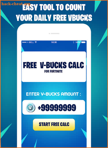 Daily Free Vbucks & Battle Pass Calc - 2020 screenshot