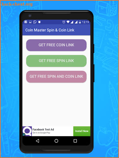 Daily Get Free Coin And Spin screenshot