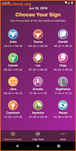 Daily Horoscope 2019 screenshot