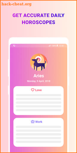Daily Horoscope App 2019 screenshot