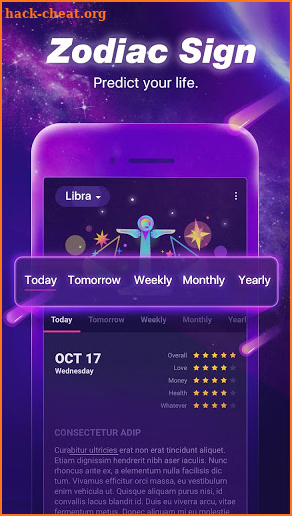 Daily Horoscope -Crystal Ball & Astrology Launcher screenshot
