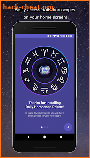 Daily Horoscope Deluxe screenshot