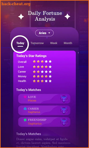 Daily Horoscope-Free Zodiac Sign & Astrology screenshot