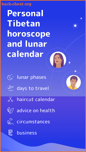 Daily Horoscope Lunar Calendar screenshot