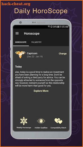 Daily Horoscope Ultimate Live - astroguru screenshot