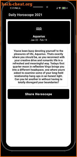 Daily Horoscope - Zodiac 2021 screenshot