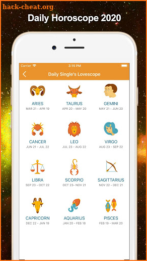 Daily Horoscopes free Tarot Card Reading screenshot