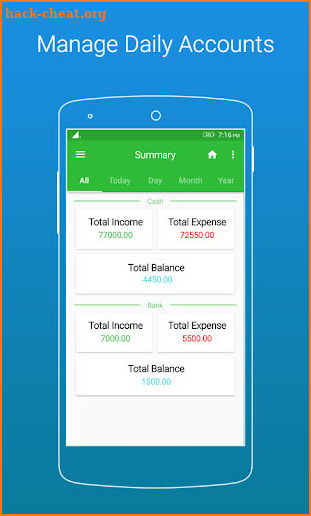 Daily Income & Expense Book -  screenshot