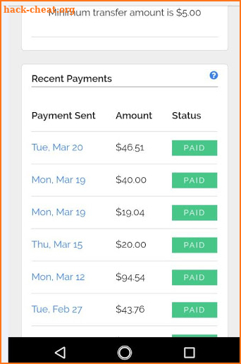 Daily - Instant Pay for Doordash and Grubhub screenshot