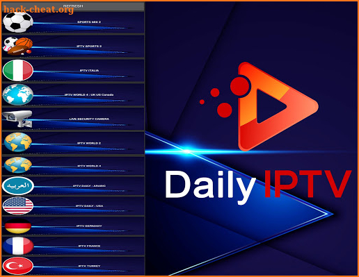 Daily IPTV screenshot