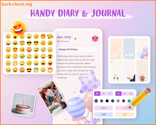 Daily Journal: Diary with Lock screenshot
