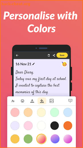 Daily Journal: Diary with lock screenshot