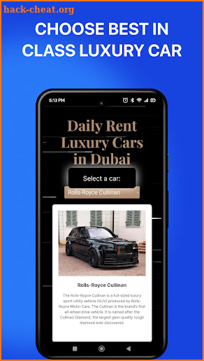 Daily Luxury Cars Rent Dubai screenshot