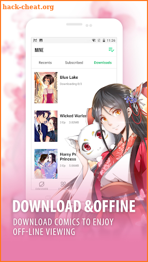 Daily Manga - Comic & Webtoon screenshot