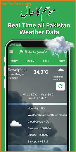 Daily Pakistan Weather Forecast  & Updates screenshot