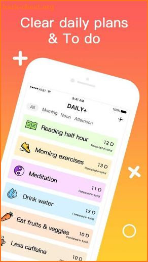 Daily Planner - Habit Tracker & To Do List & GTD screenshot