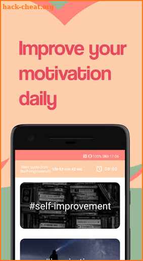 Daily reminder - Motivational Quotes screenshot