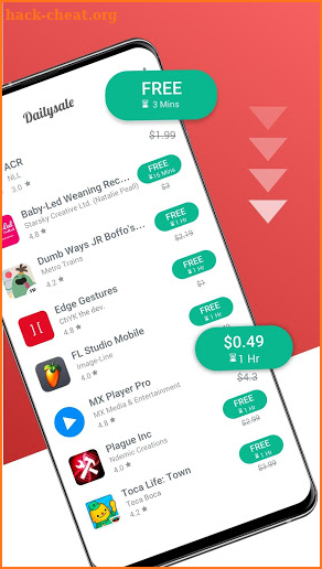 Daily Sale - Paid Apps gone Free screenshot