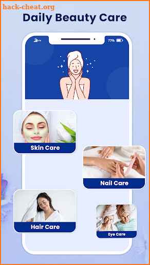 Daily skin care tips screenshot