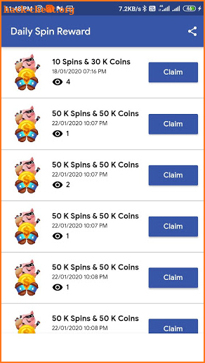 Daily Spin Reward screenshot