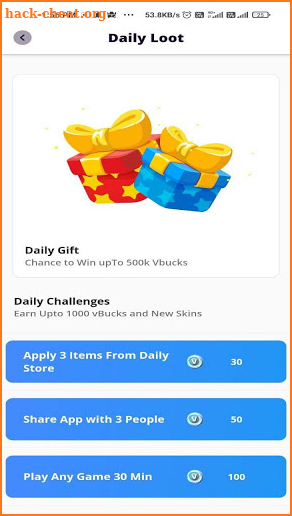 Daily Store Update, Free V-bucks,Free Emote & Skin screenshot
