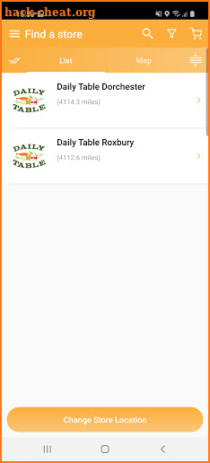 Daily Table screenshot